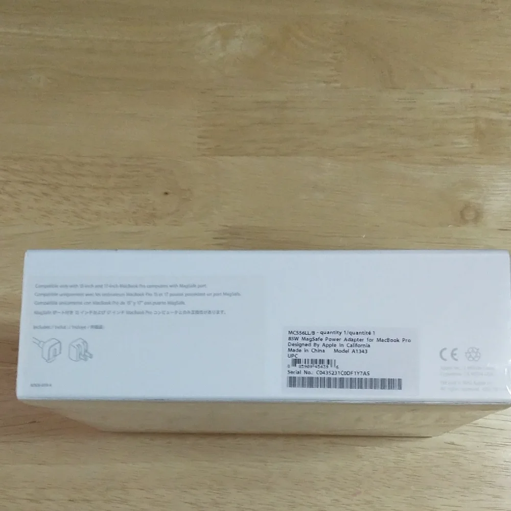 Apple 85W MagSafe Charger - White Power Adapter